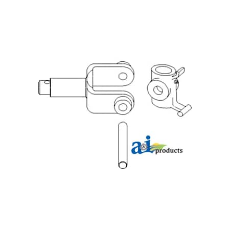 A & I Products Lift Link Pivot, Upper 4" x4" x8" A-AF2704RKIT